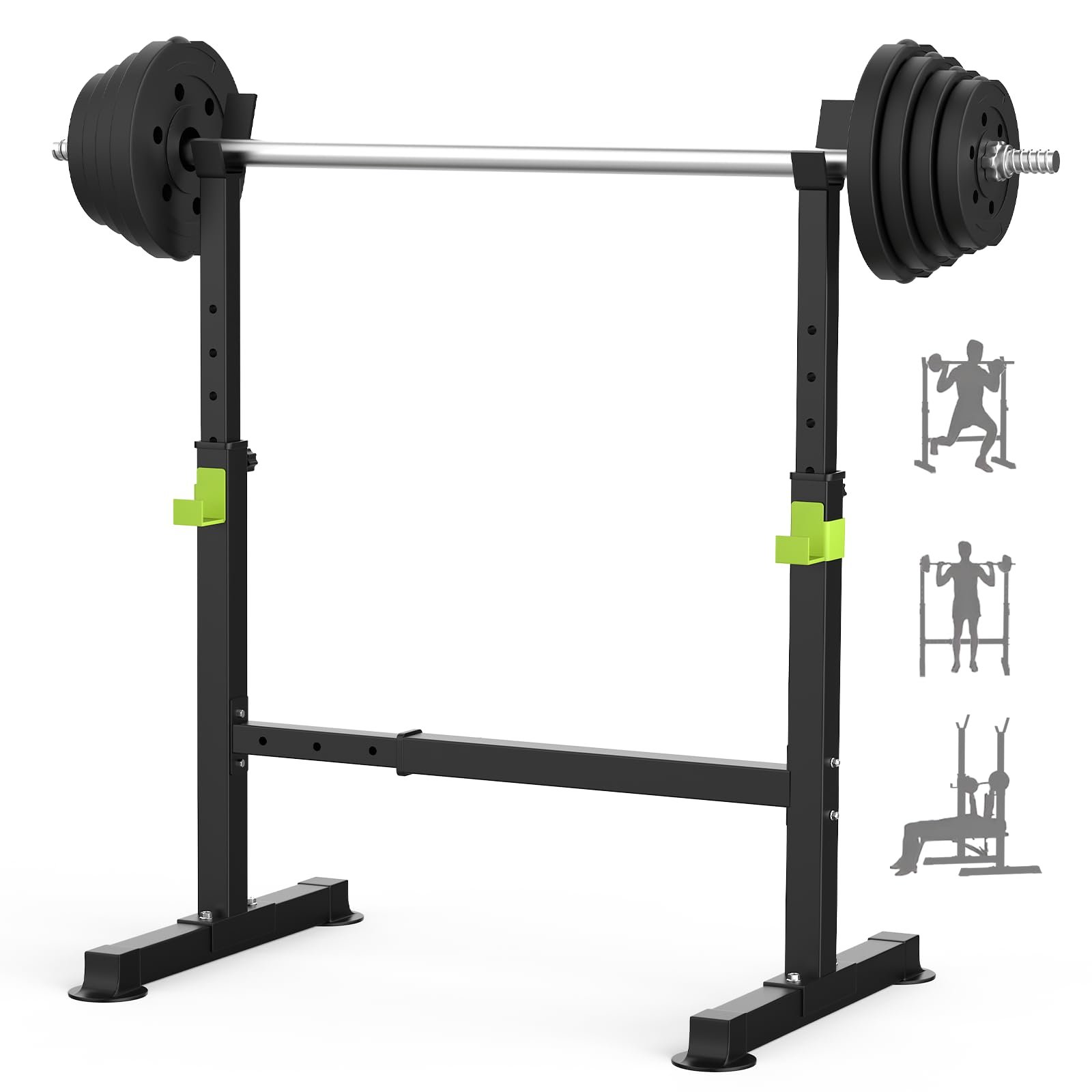 FitinOne Adjustable Folding Weight Bench for Home Gym, 660 lbs Capacity Multi-Functional Workout Bench Sturdy Durable for Full Body