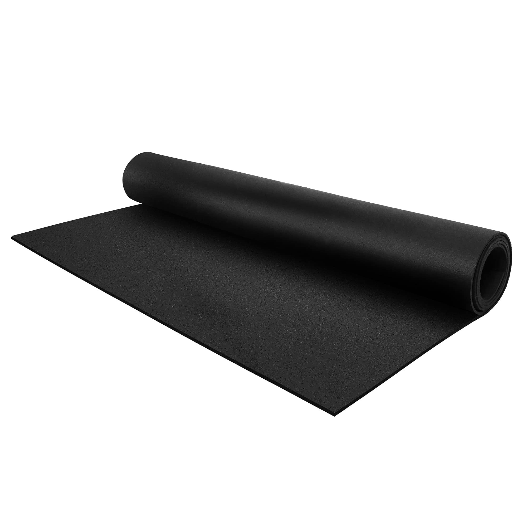 Flooring Inc's 1/4" Thick Tough Rubber Flooring Roll | Flexible Recycled Rubber Floor Mats for Home Gym | Heavy Duty Rubber Mat for Home Gyms, Sheds, Horse Stall Mat or Trailer