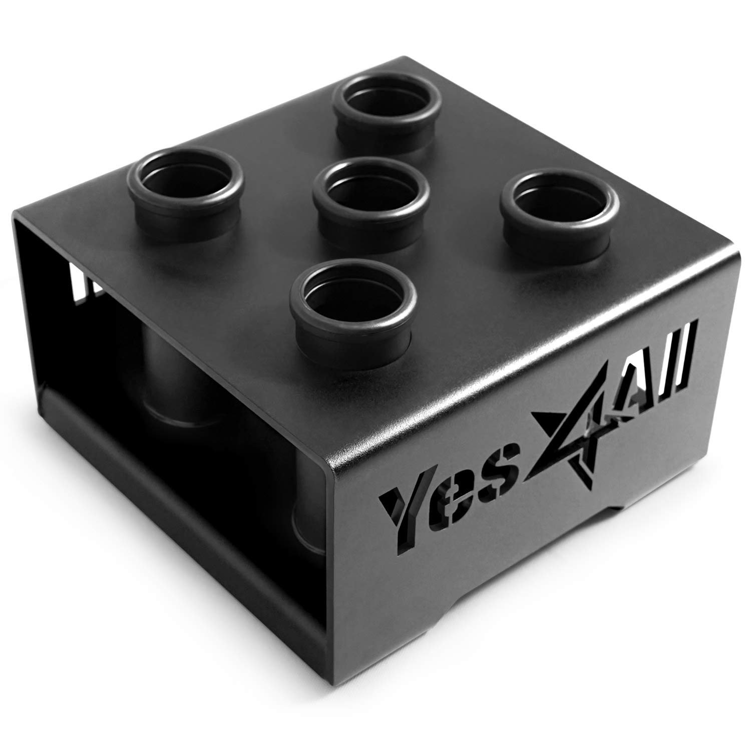 Yes4All Vertical Storage Rack, Home Gym Organizer, Barbell & Dumbbell Rack for 2-inch Olympic & Curl Bars